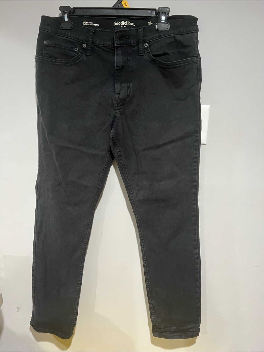 Goodfellow & Co Men's Black Slim Jeans, Size: 34w x 30L